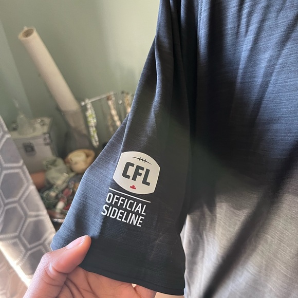 BC LIONS black polo - Picture 4 of 6